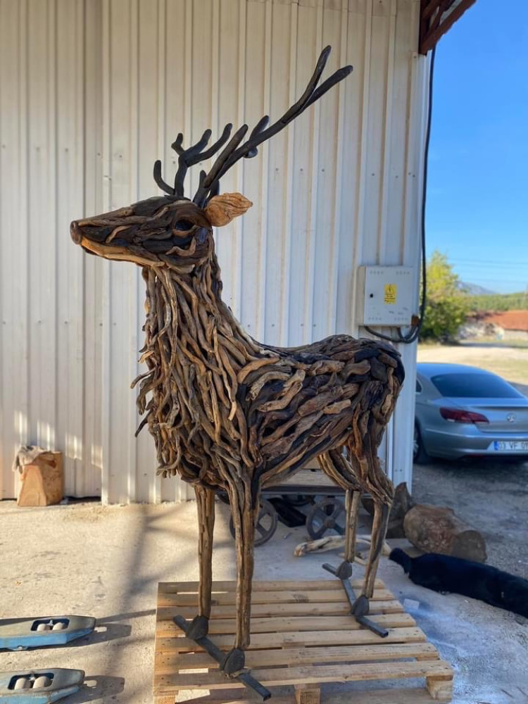 Wooden Gazel