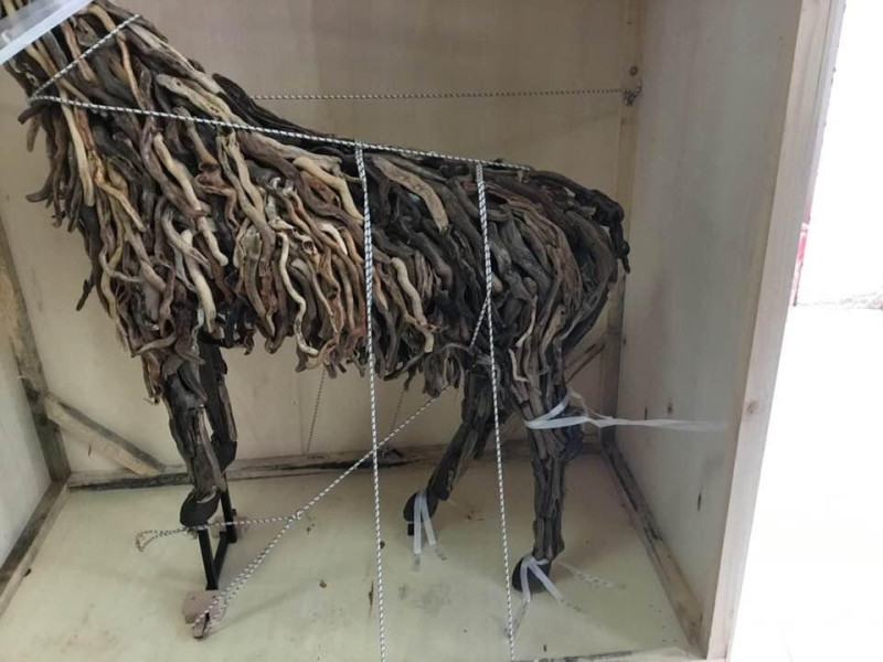 Wooden moose
